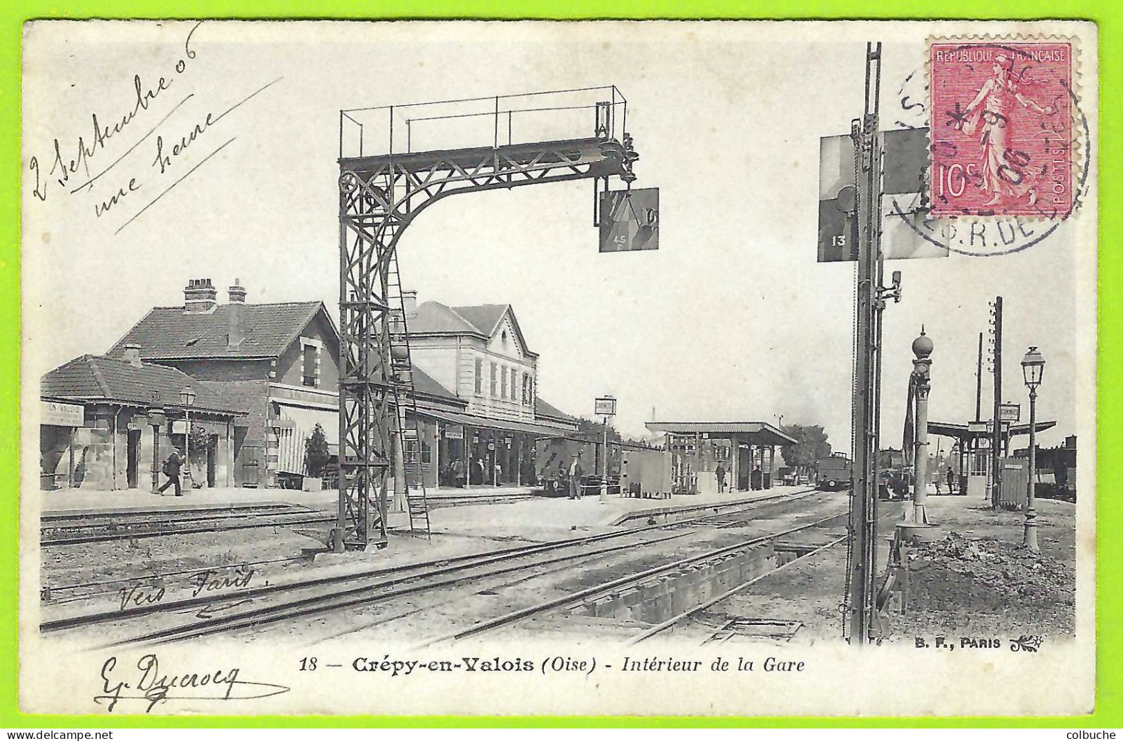 60 - CREPY-EN-VALOIS +++ Intérieur De La Gare +++ - Crepy En Valois