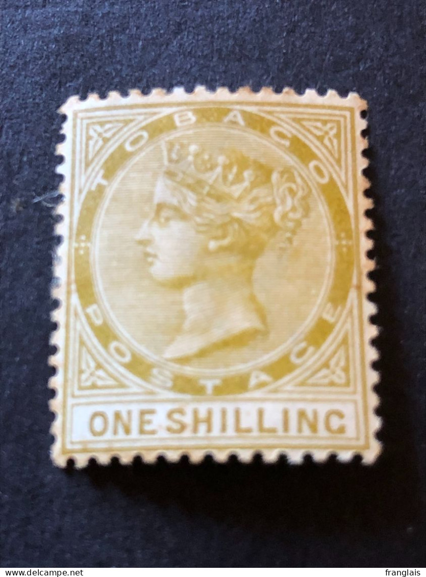 TOBAGO  SG 24  1s Pale Olive Yellow MH* - Trinité & Tobago (...-1961)