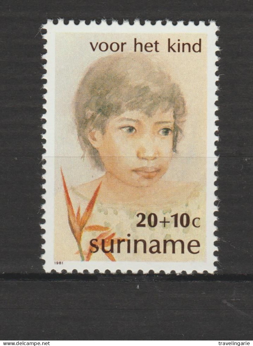 Suriname 1981 Indigenous Indian Child 20c+10c MNH/** - Suriname