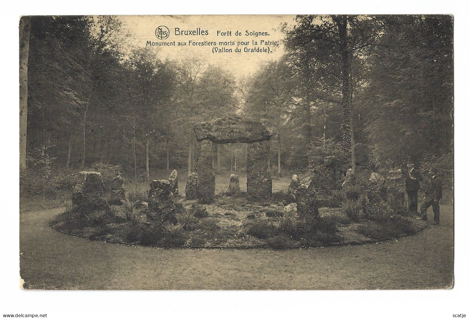 Bruxelles.   Forêt De Soignes.   Monument Aux Forestiers Morts Pour La Patrie - Ukkel - Uccle