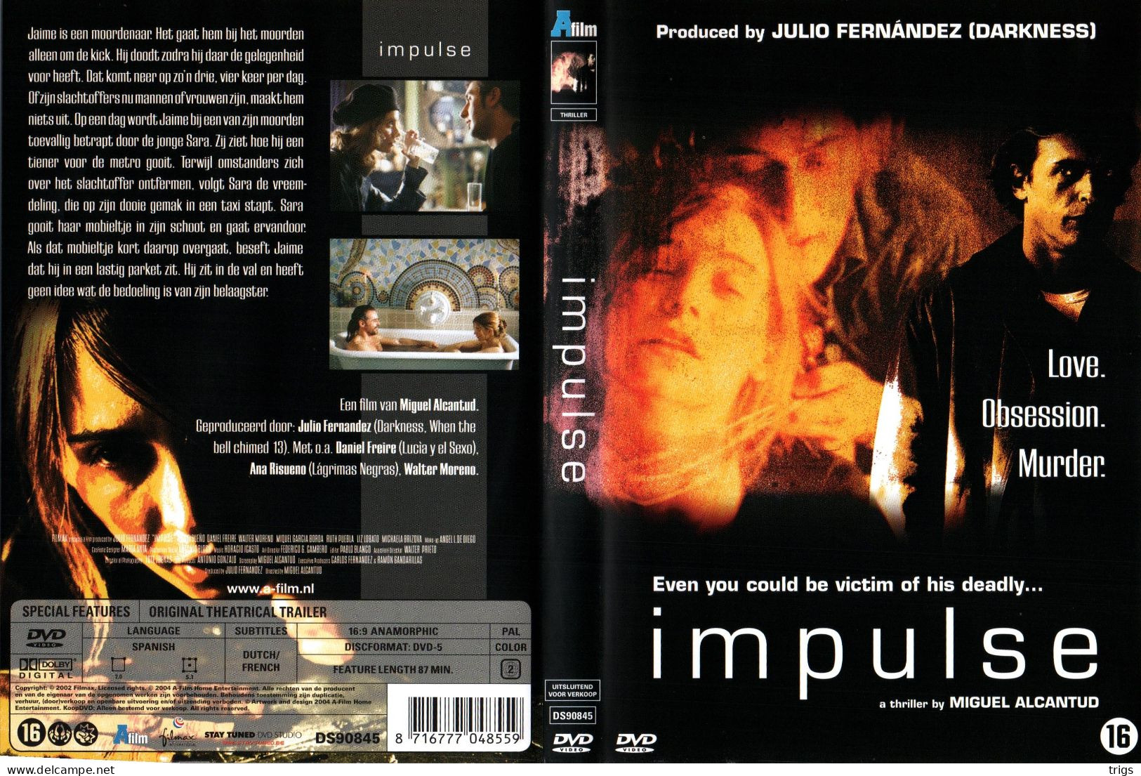 DVD - Impulse - Policiers