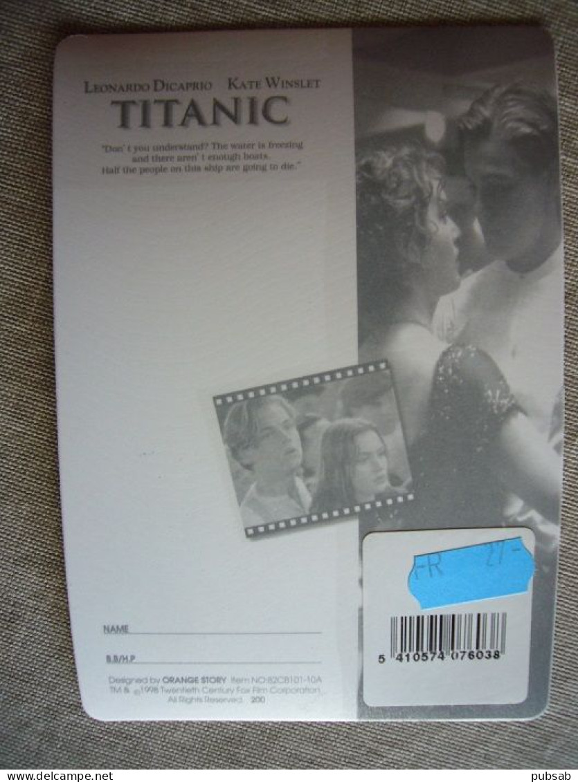 Paquebot "TITANIC" / Leonardo Dicaprio - Kate Winsl - Passagiersschepen