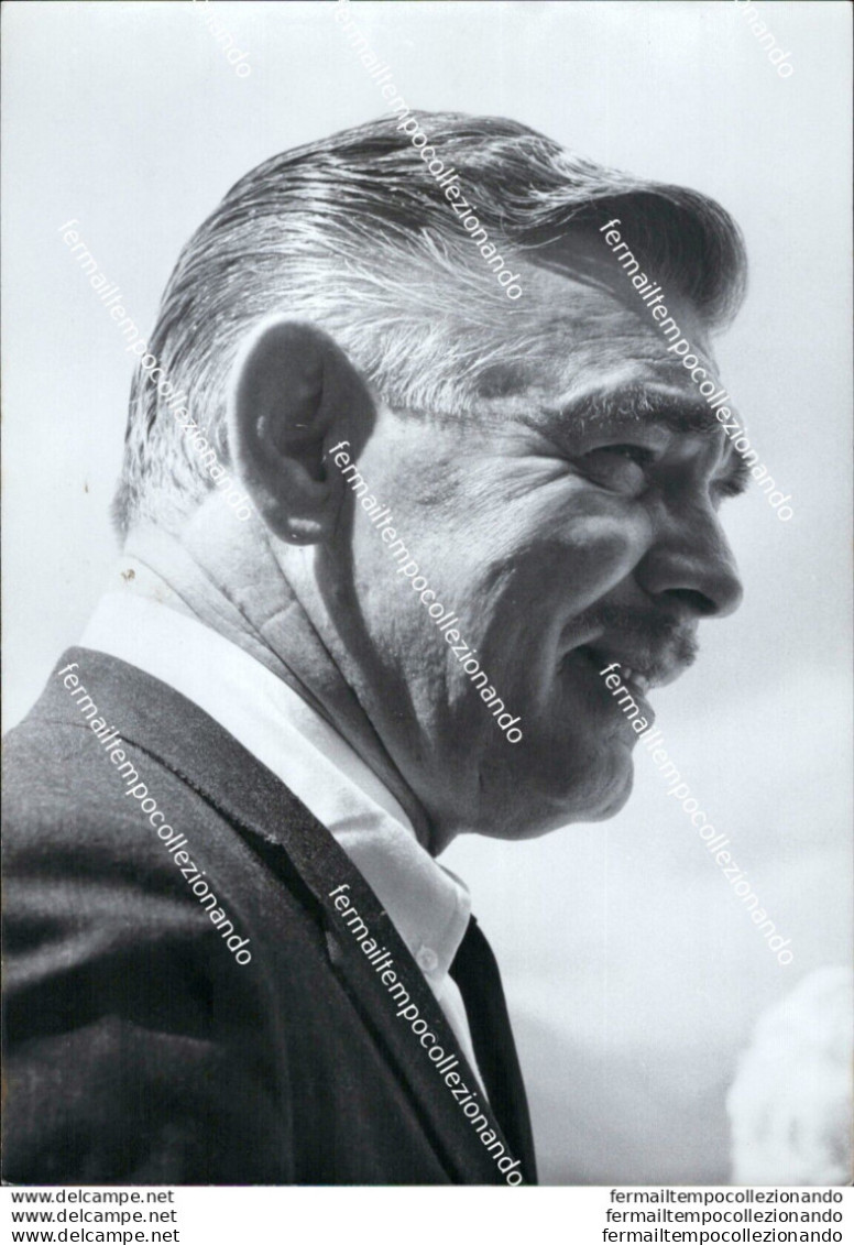 Fo1816 Foto Originale Clark Gable Attore Actor  Film Star Movie - Sonstige & Ohne Zuordnung