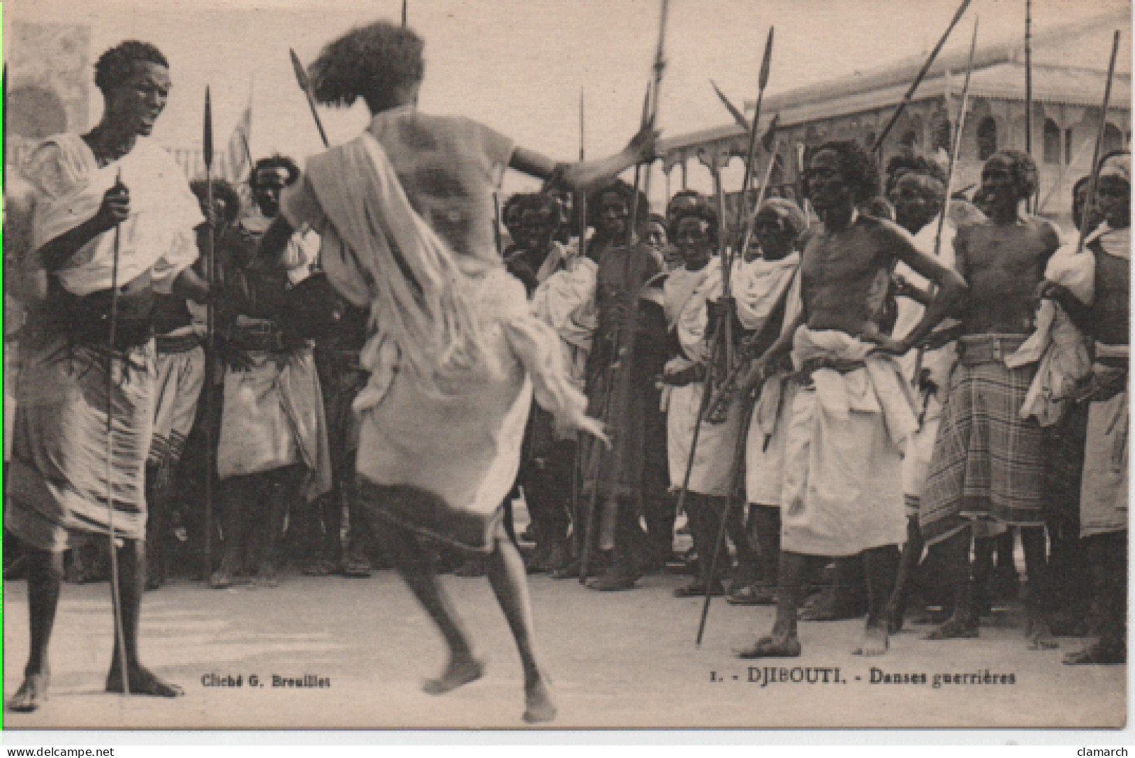 DJIBOUTI-Danses Guerrières GB 1 - Dschibuti