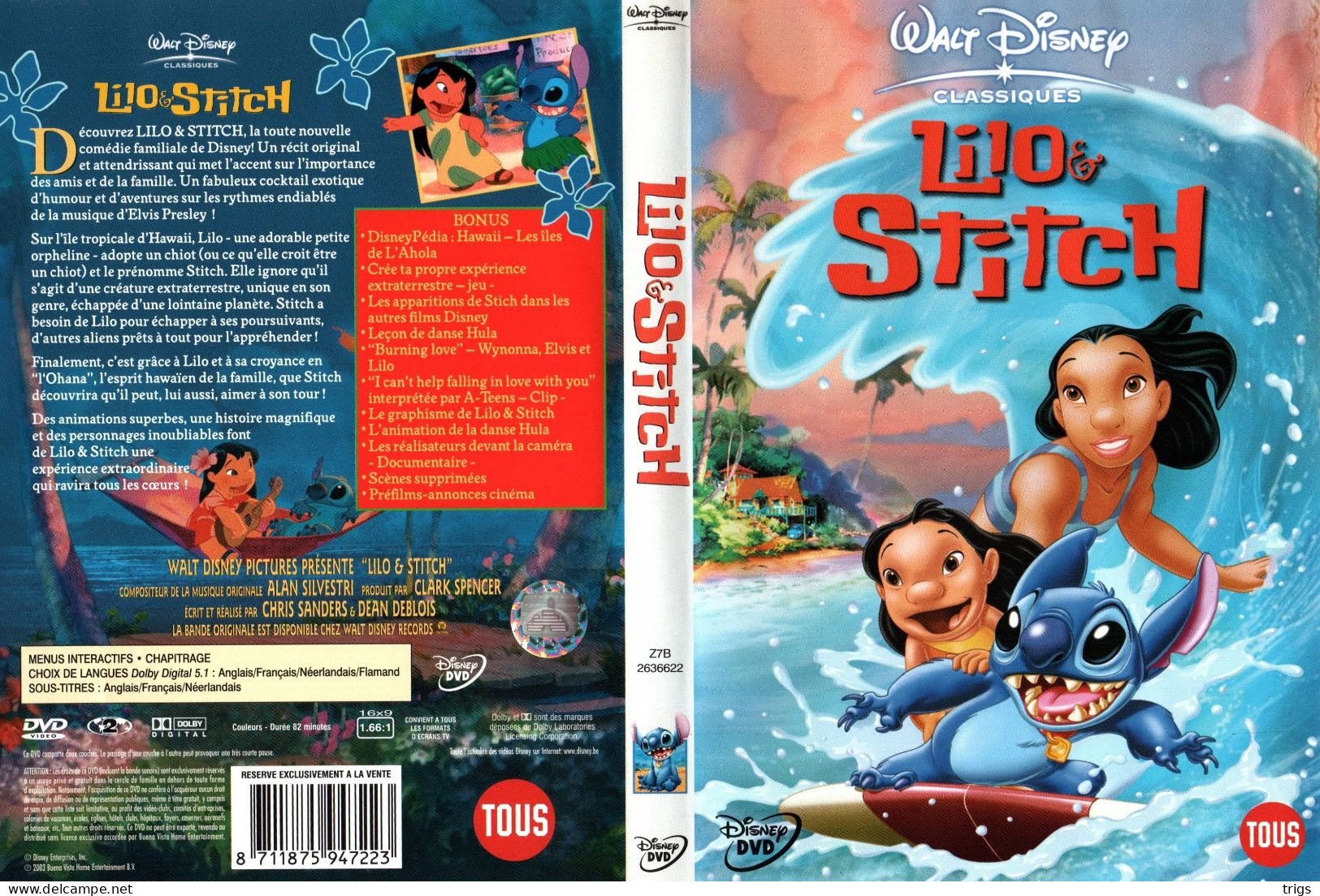 DVD - Lilo & Stitch - Dessin Animé