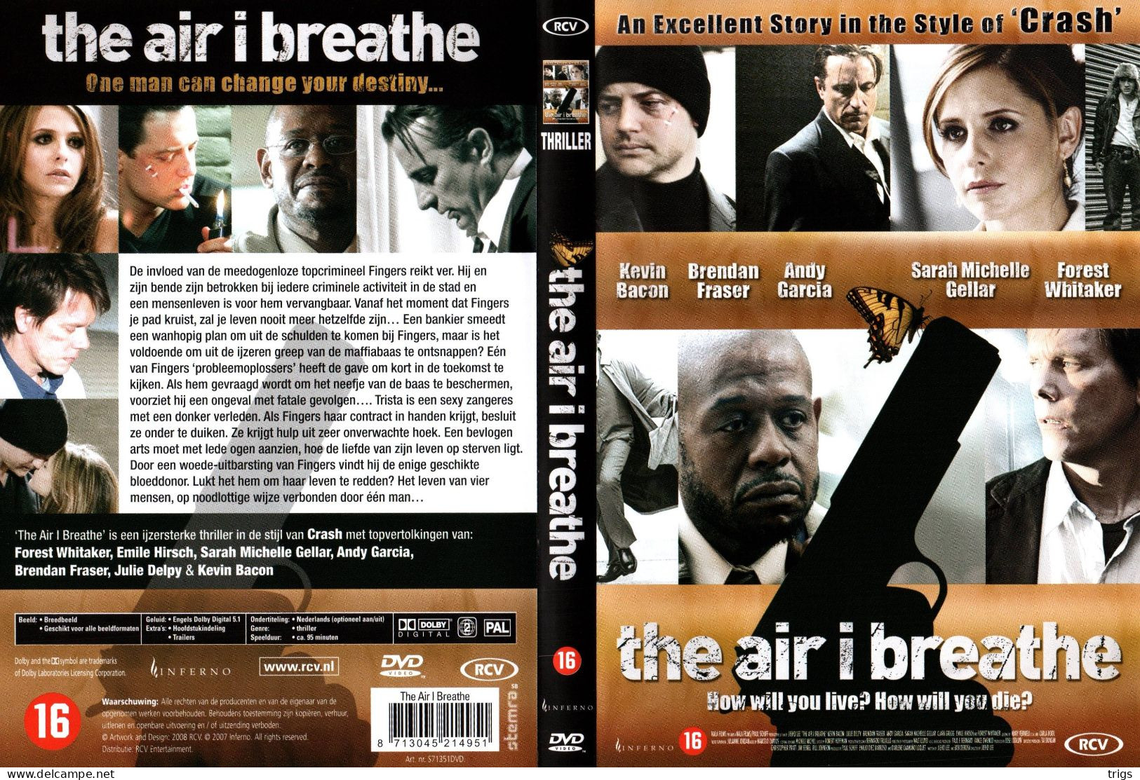 DVD - The Air I Breathe - Crime