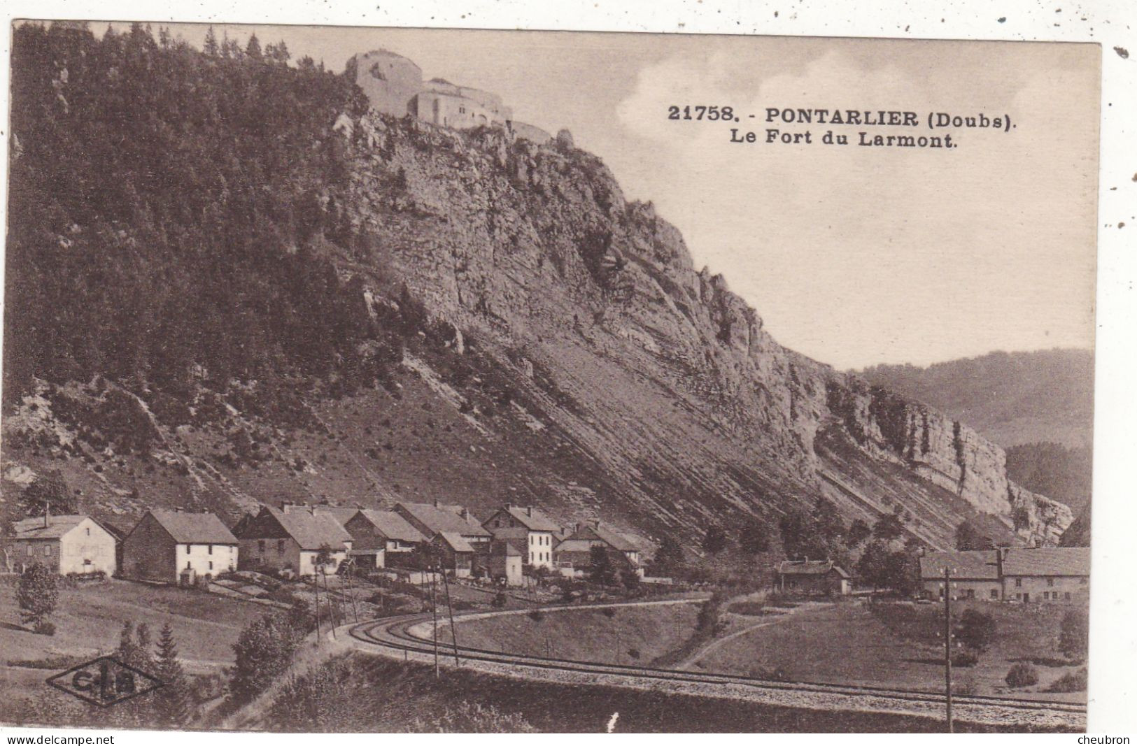 25. PONTARLIER  CPA. LE FORT DU LARMONT - Pontarlier