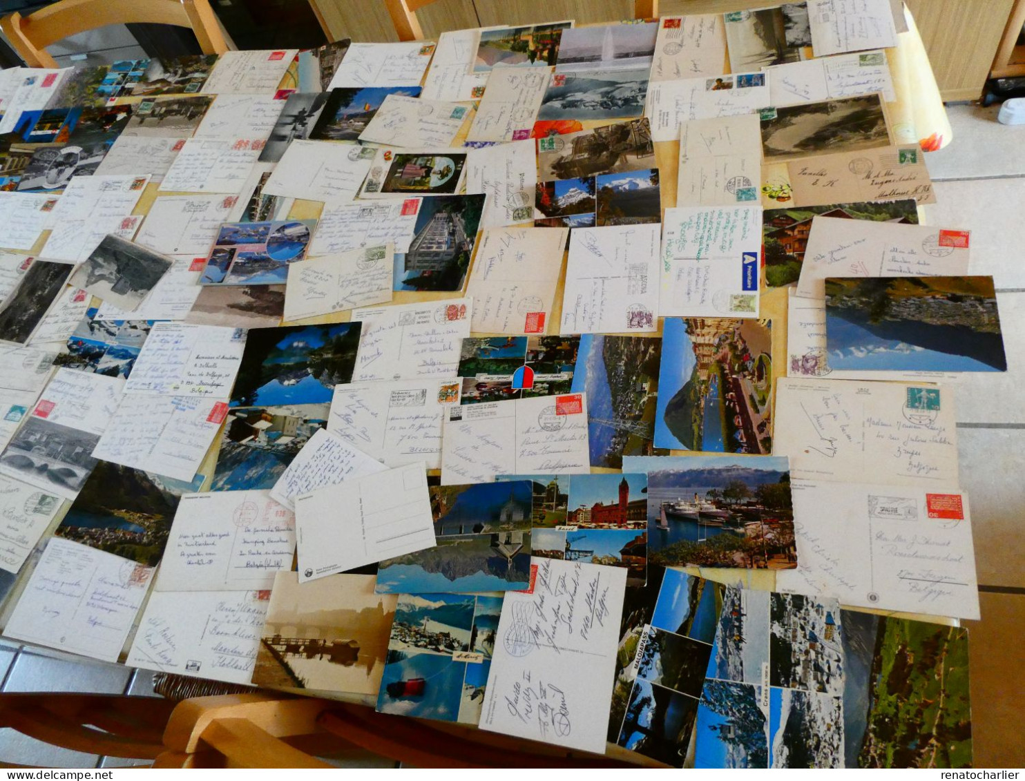 Lot De 150 Cartes Postales"Suisse"écrites Et Neuves.Quelques CPA. - Collezioni E Lotti