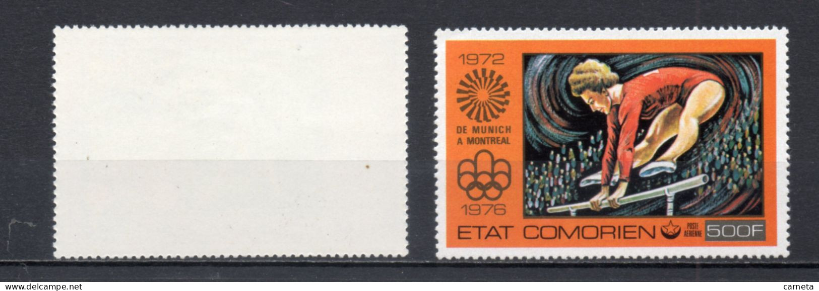 COMORES  PA N° 108 + 109   NEUFS SANS CHARNIERE COTE 7.00€   JEUX OLYMPIQUES MONTREAL  VOIR DESCRIPTION - Isole Comore (1975-...)
