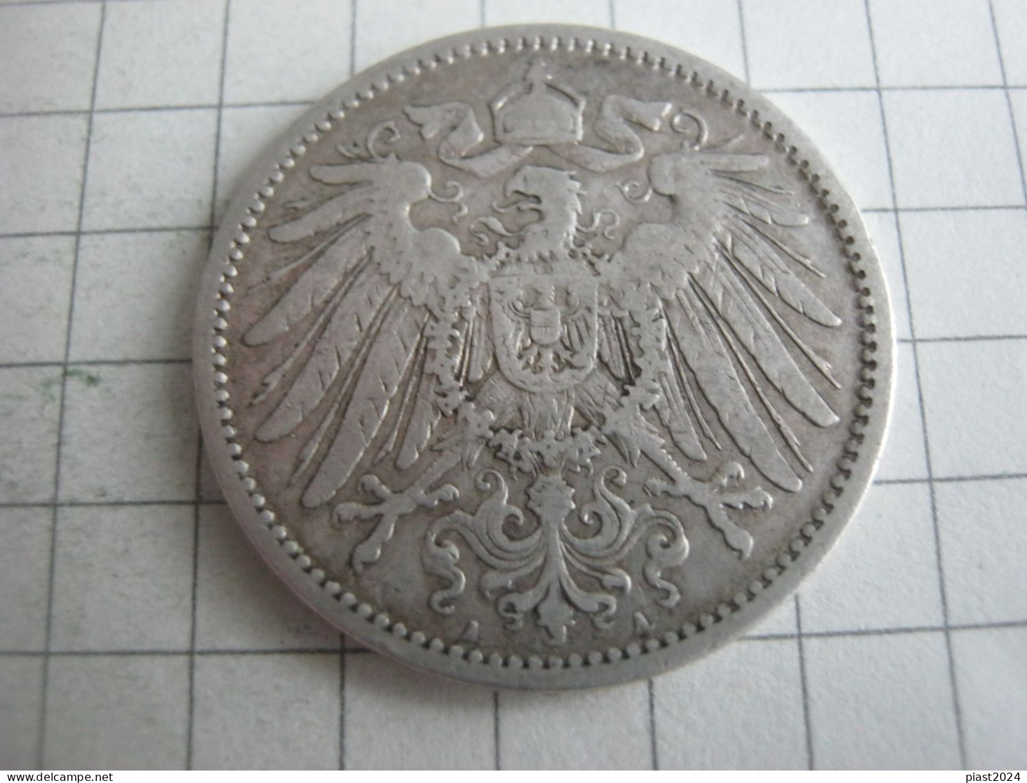 Germany 1 Mark 1893 A - 1 Mark