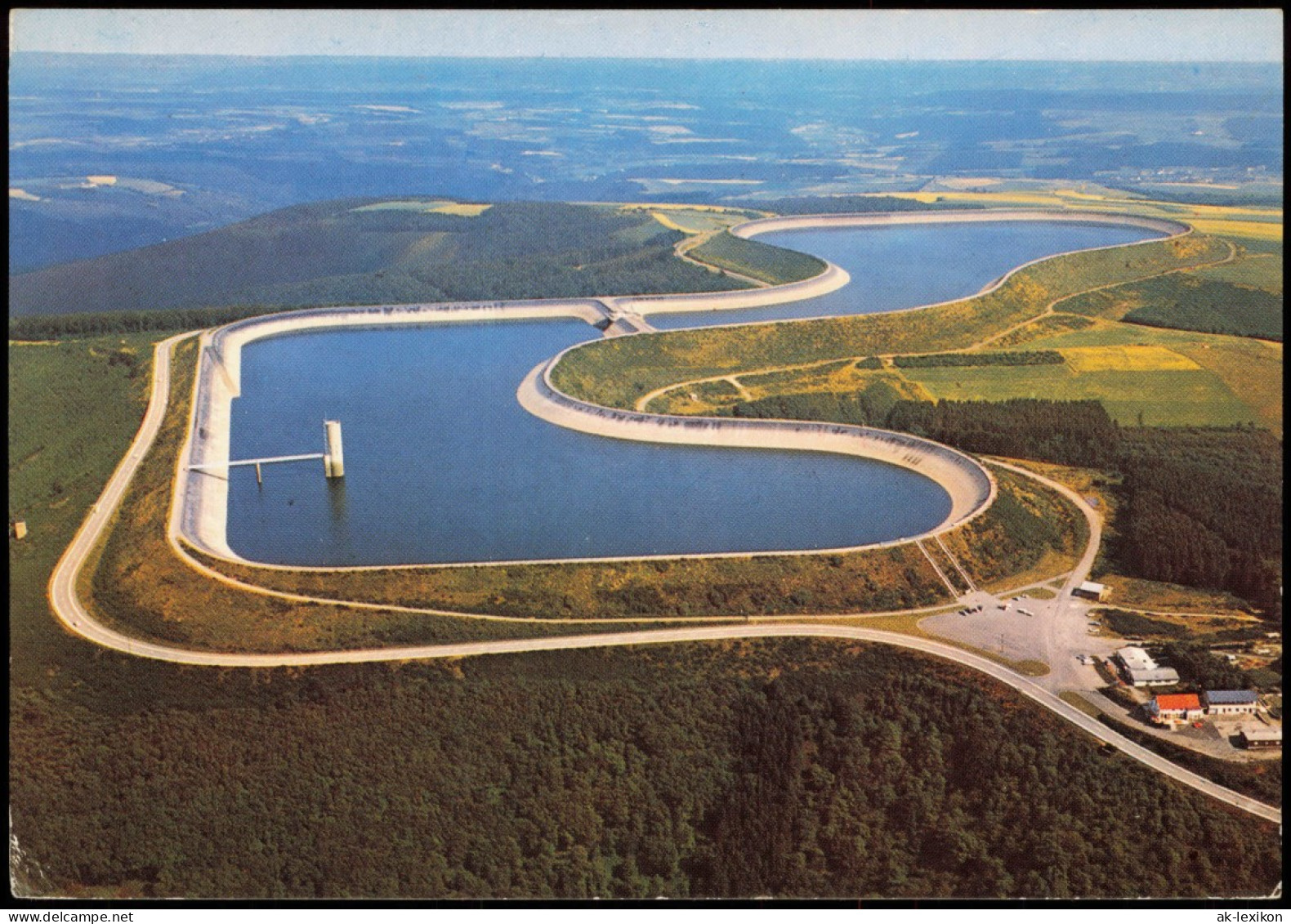 Vianden Veianen Veinen Panorama-Ansicht Bassins Supérieurs Nikolausberg. 1972 - Other & Unclassified
