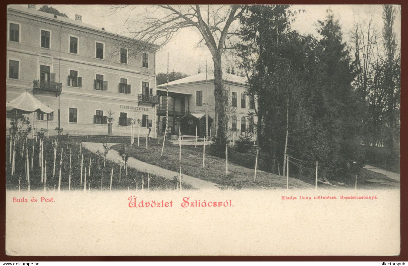 HUNGARY SZLIÁCS  Old Postcard  1905 Ca. - Hongrie