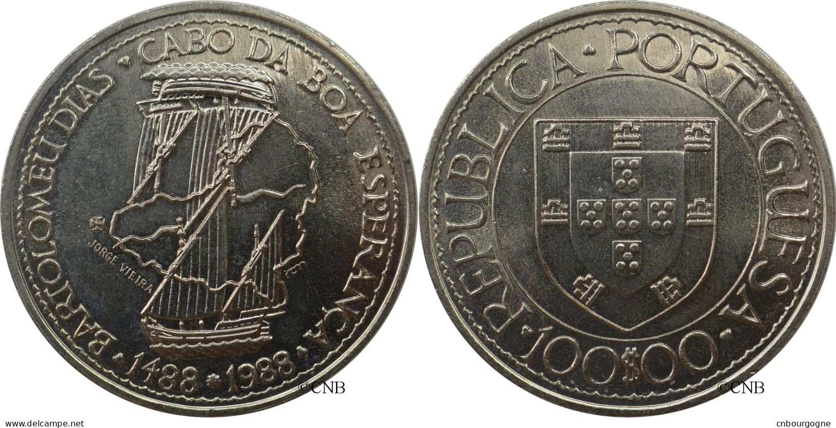 Portugal - République - 100 Escudos 1988 Bartolomeu Dias - Cabo Da Boa Esperança - UNC - Mon5092 - Portugal