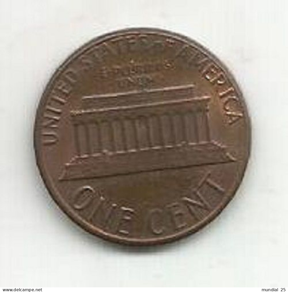 U.S.A. 1 CENT 1985 (D) - 1959-…: Lincoln, Memorial Reverse