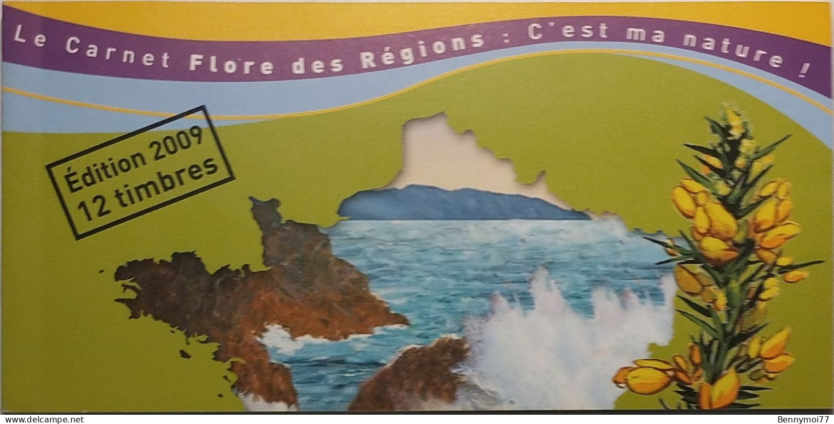 Le Carnet Flore Des Régions 12 Timbres YT BC291 - Booklets