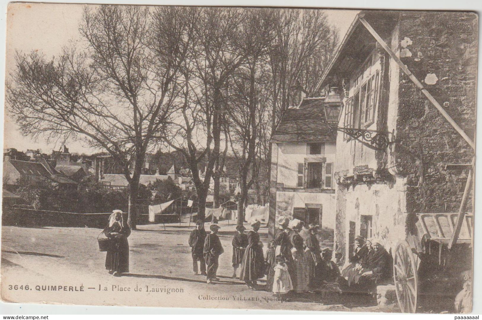 QUIMPERLE  LA PLACE DE LAUVIGNON - Quimperlé