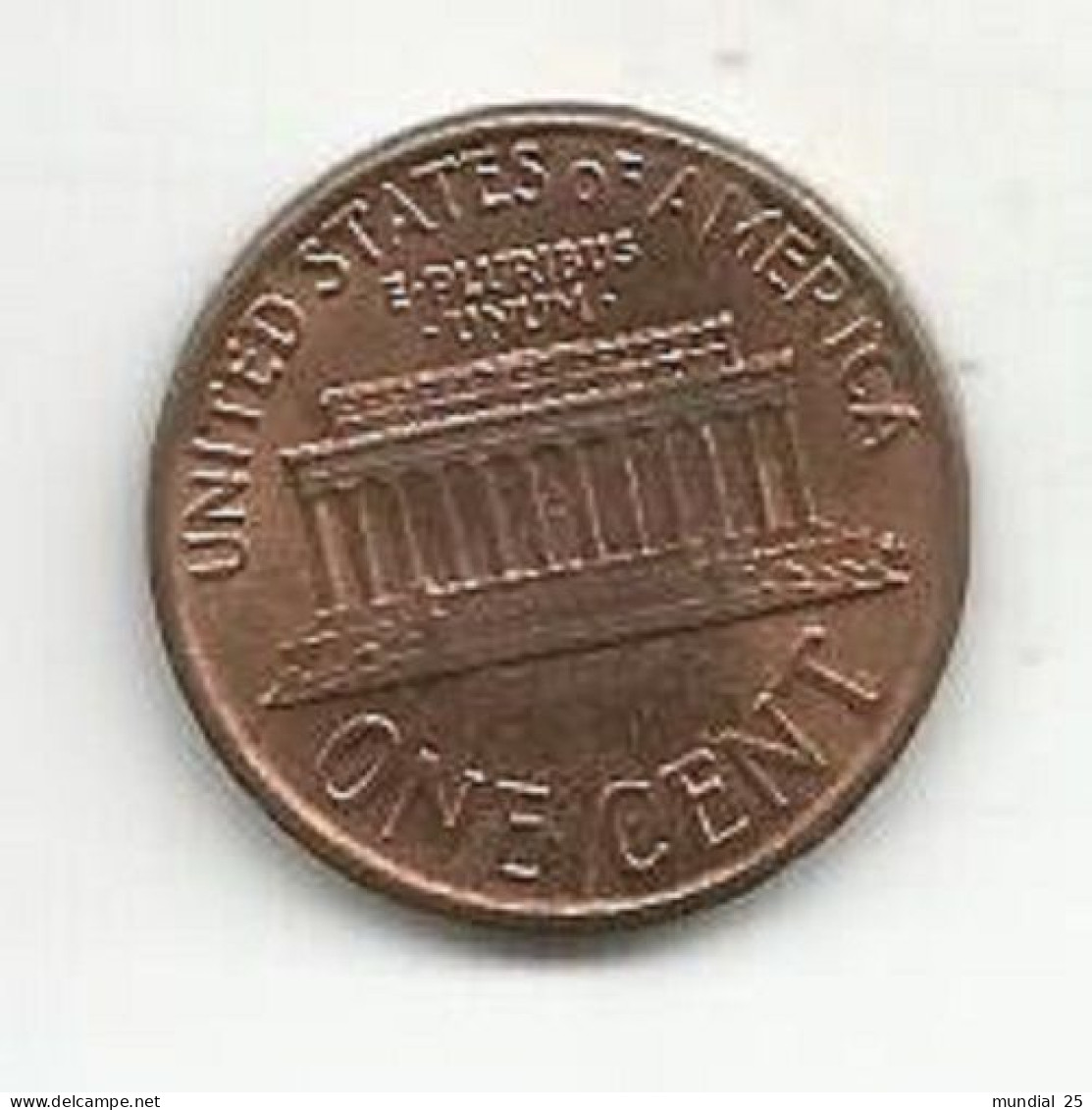 U.S.A. 1 CENT 1990 - 1959-…: Lincoln, Memorial Reverse