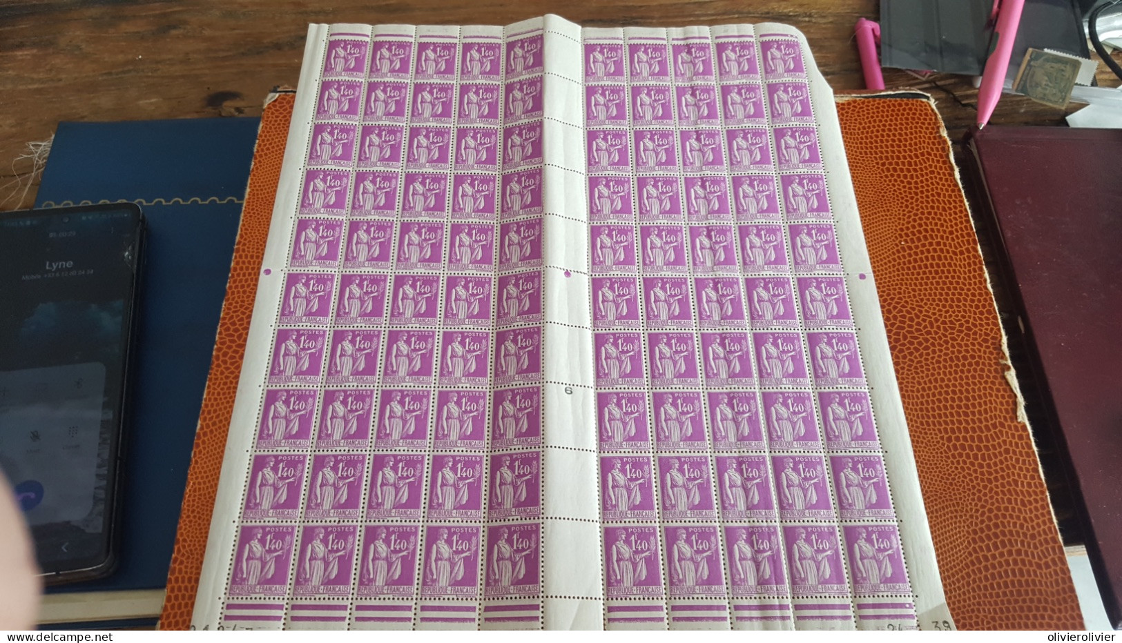 REF A2948 FRANCE NEUF**  N°371 VALEUR 1400 EUROS BLOC - Unused Stamps