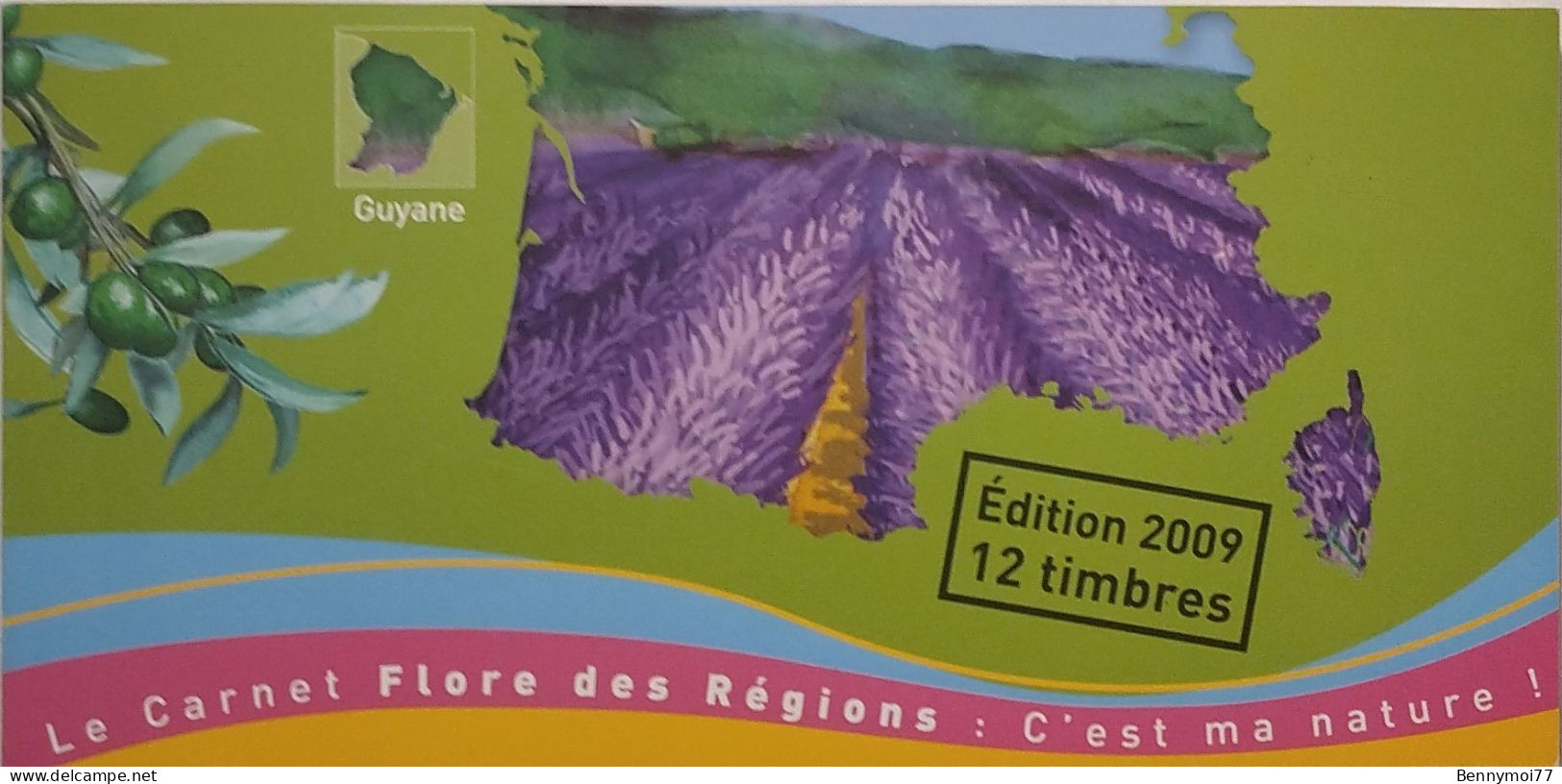 Le Carnet Flore Des Régions 12 Timbres YT BC 303 - Markenheftchen