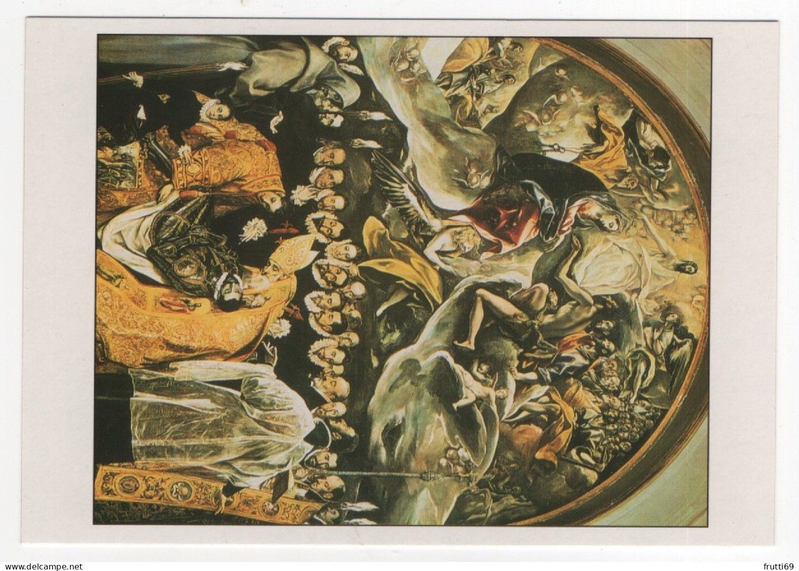 AK 217057 ART / PAINTING ... - El Greco - Das Begräbnis Des Grafen Von Orgaz - Malerei & Gemälde