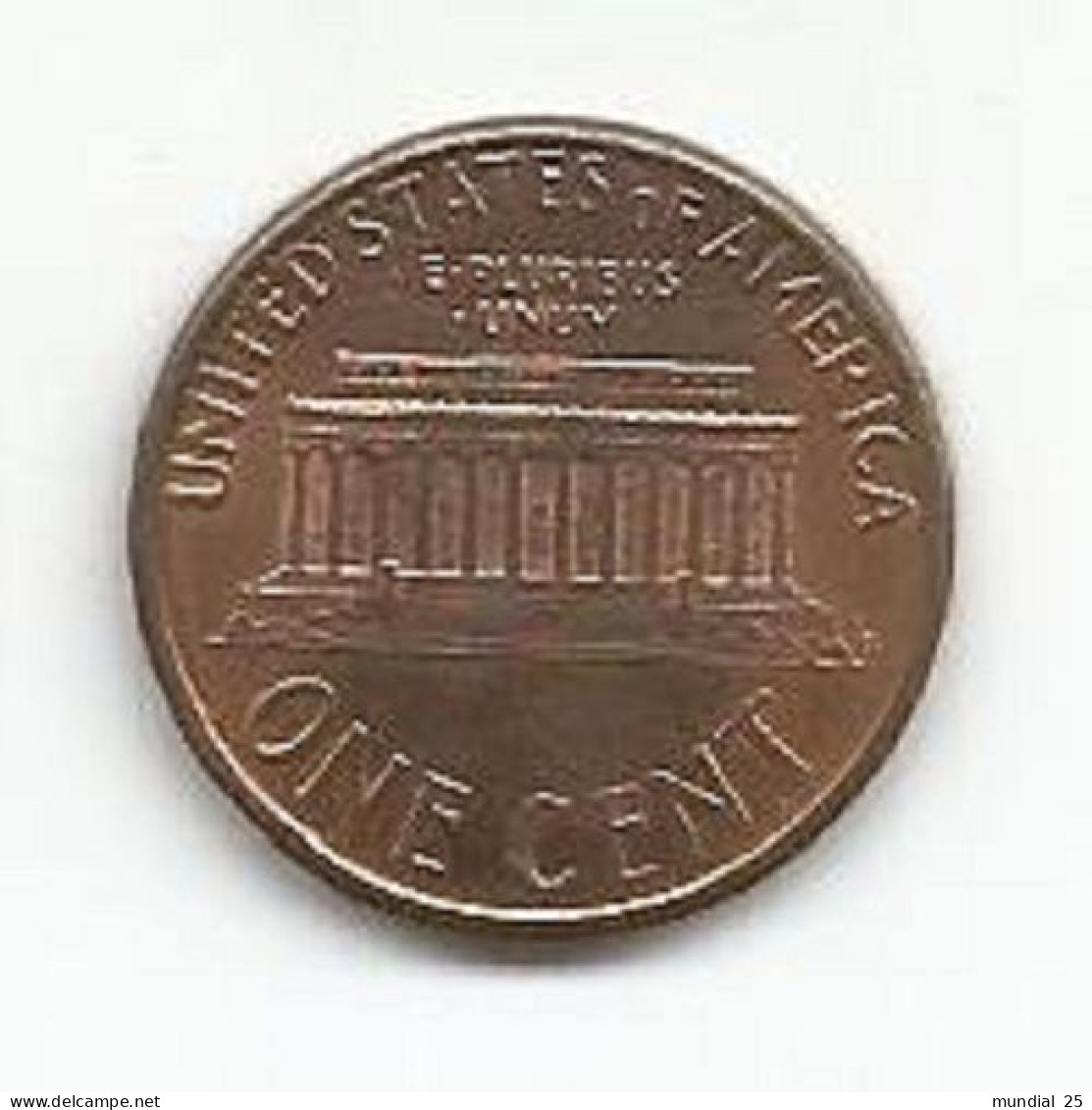 U.S.A. 1 CENT 1995 - 1959-…: Lincoln, Memorial Reverse