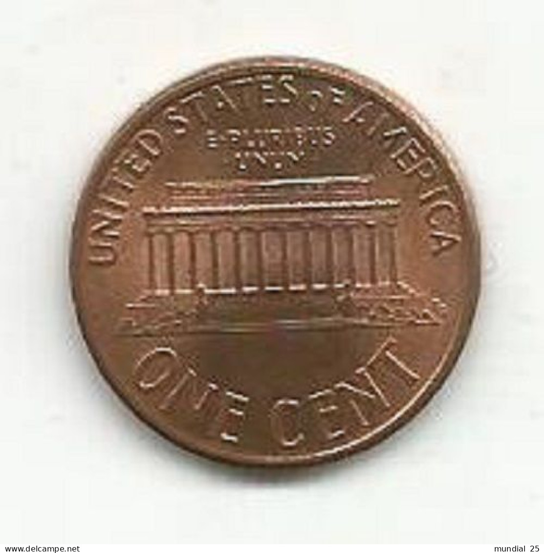 U.S.A. 1 CENT 2000 - 1959-…: Lincoln, Memorial Reverse