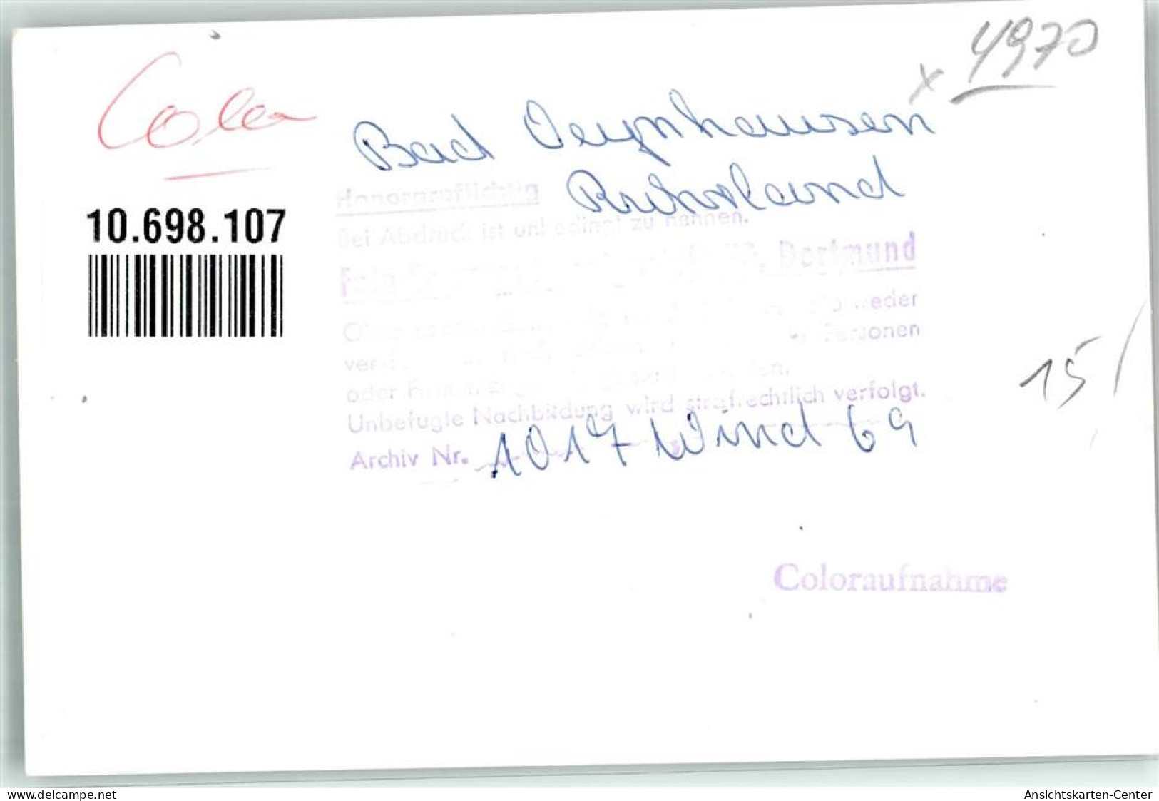 10698107 - Bad Oeynhausen - Bad Oeynhausen