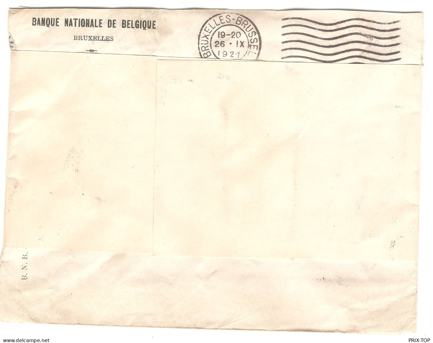 Lettre S.M.B. 4° Régiment De Carabiniers Cachet Du Régiment Signé Quartier-Maître Obl. BXL 3/10/1921 > Nederbrakel - Brieven En Documenten