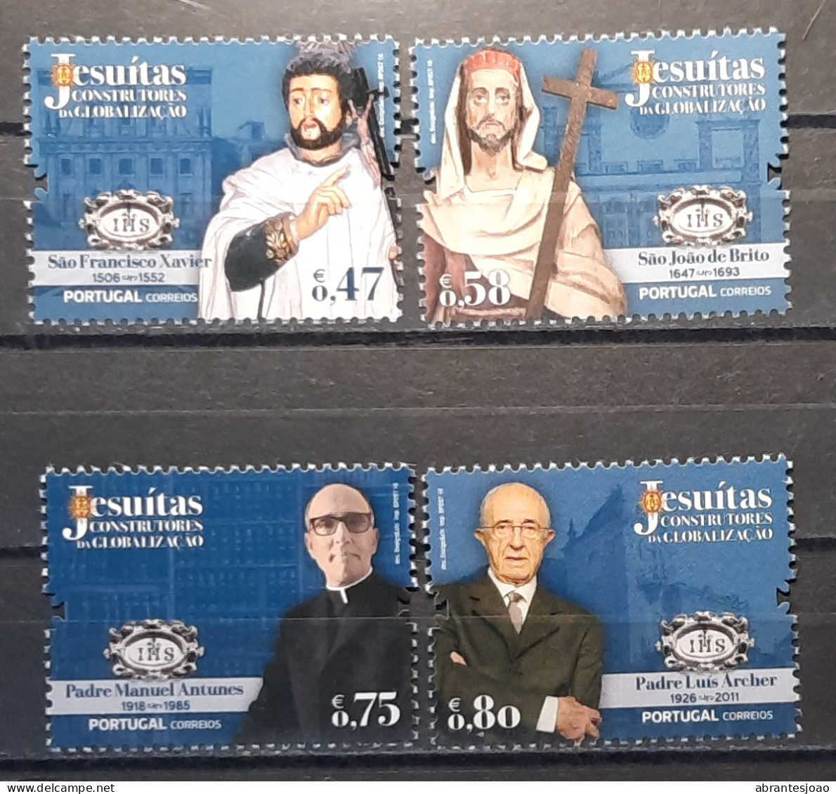 2016 - Portugal - MNH - Jesuits, Builders Of Globalization - 4 Stamps - Neufs