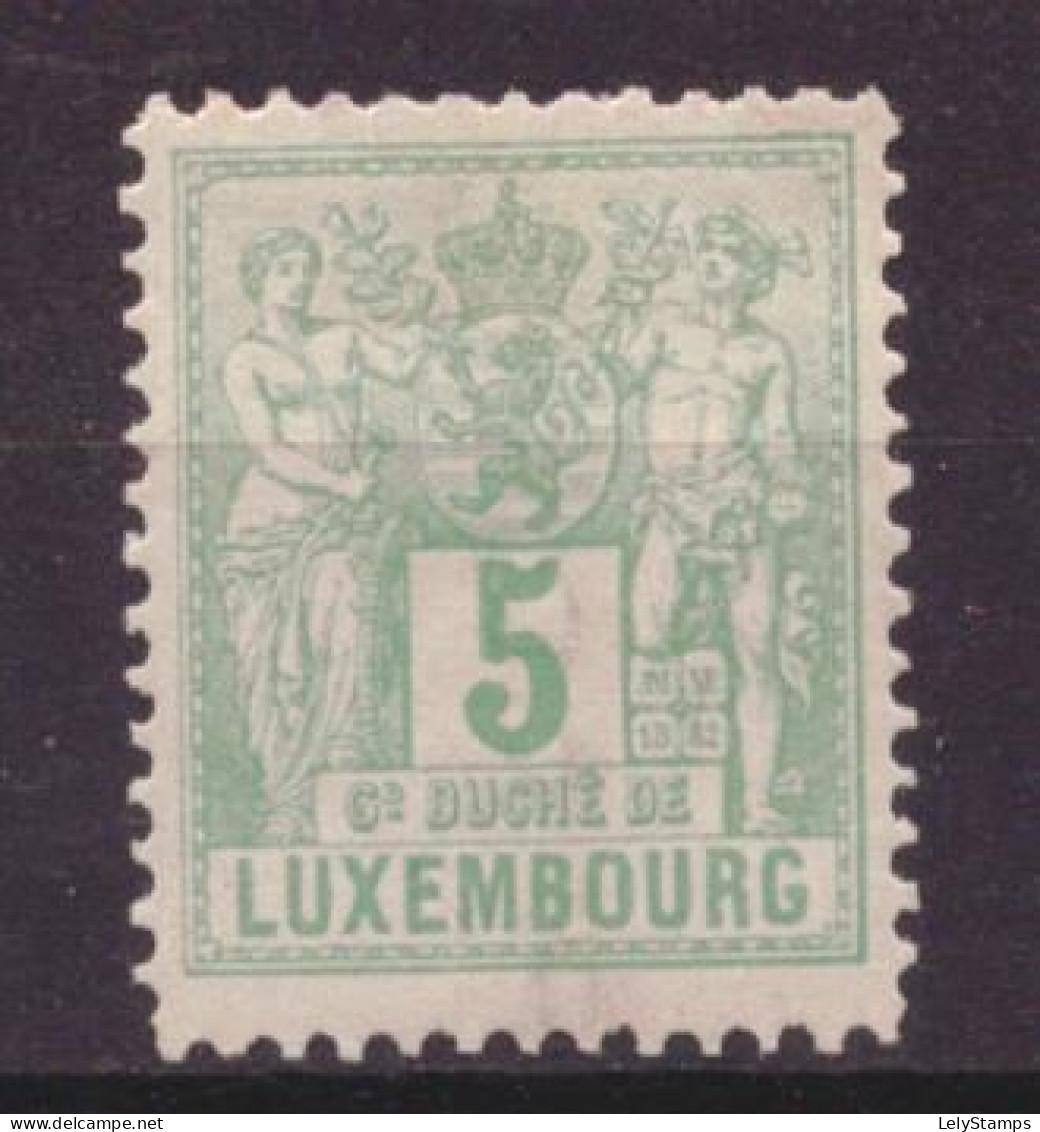 Luxemburg / Luxembourg 48 MH * (1882) - 1882 Allegory