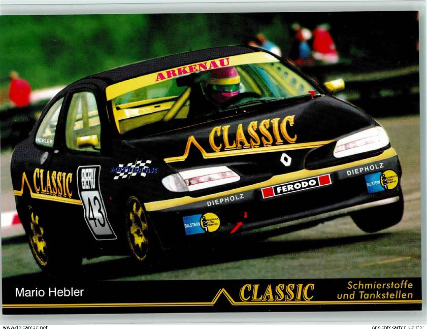 40136007 - Motorsport Mario Hebler Autogrammkarte - Altri & Non Classificati