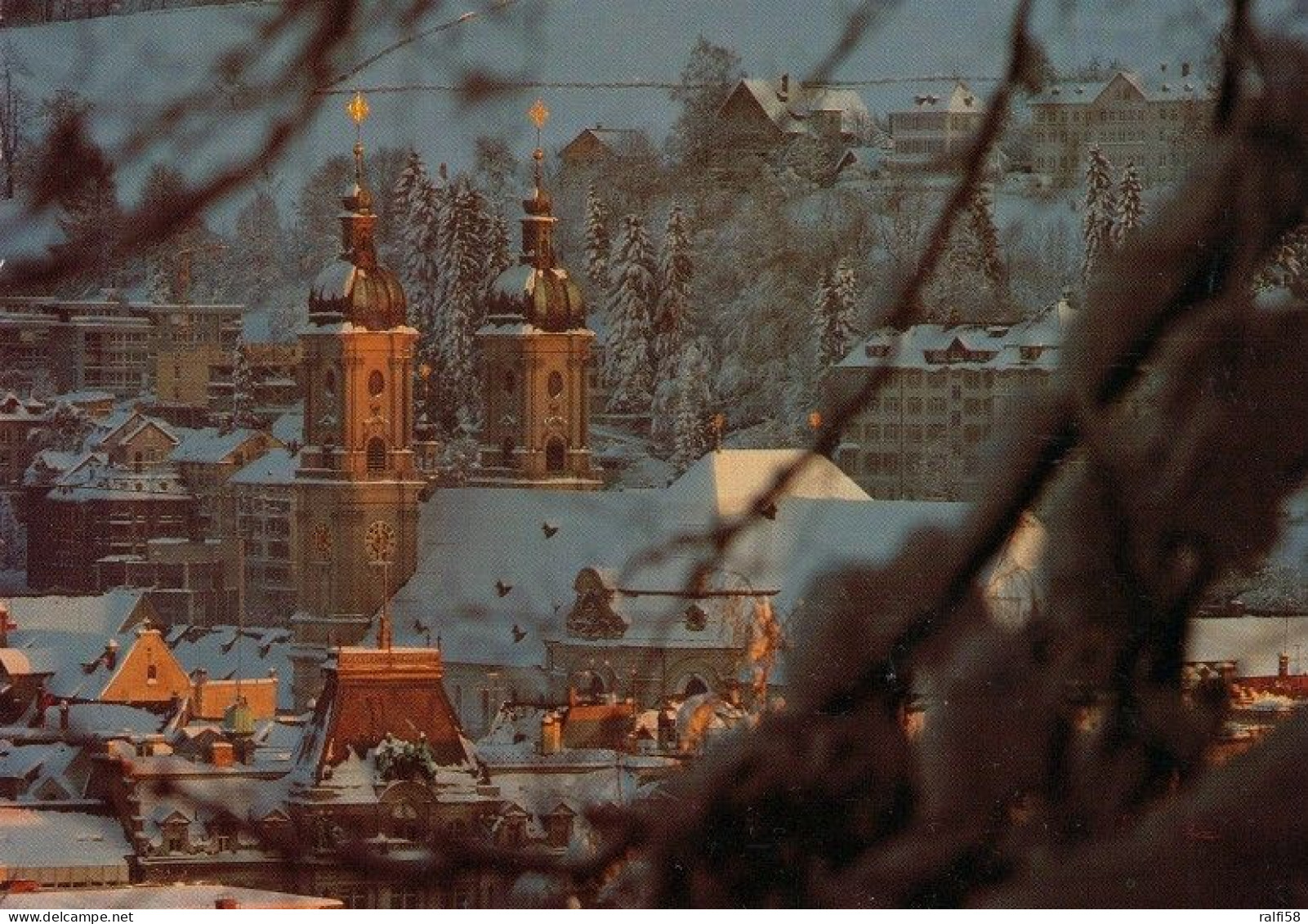 3 AK Schweiz * Die Barock-Kathedrale In St. Gallen - Erbaut 1755 - 1767 - Seit 1983 UNESCO Weltkulturerbe * - Saint-Gall