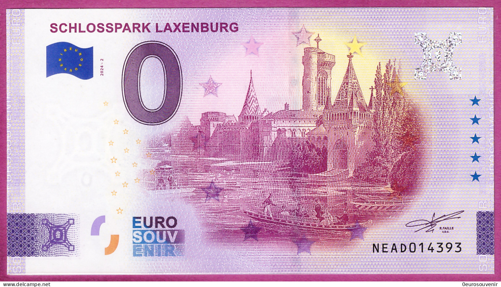 0-Euro NEAD 2024-2 SCHLOSSPARK LAXENBURG - Privéproeven