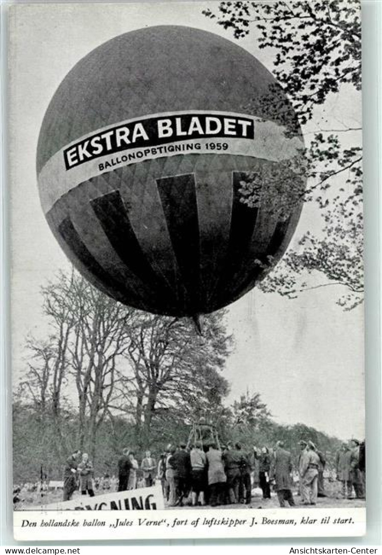13234507 - Colding Foerste Luftpost Transport 1809-1959  Flown By Boesmann Freeballon - Brande 11.8.59 - Mongolfiere