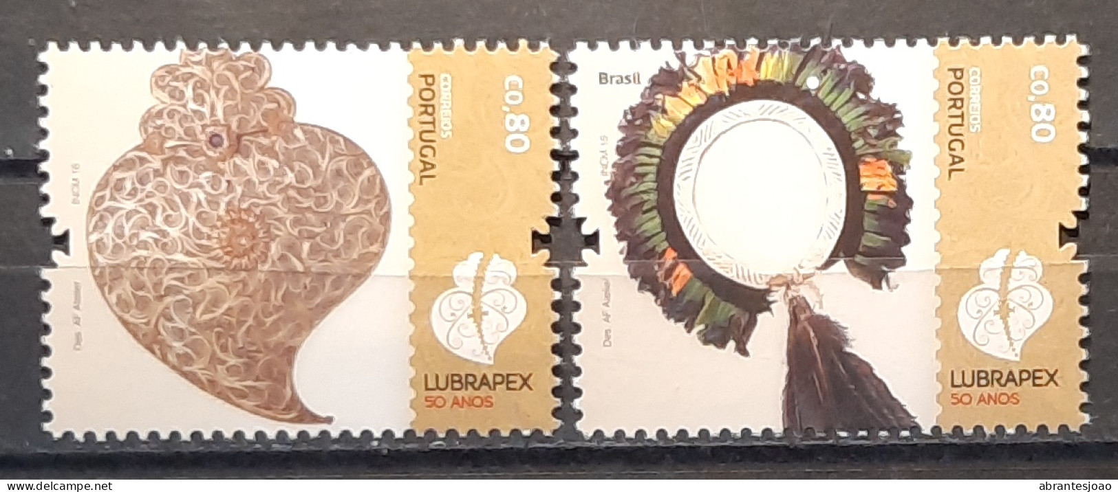 2016 - Portugal - MNH - Lubrapex - 50 Years - 2 Stamps - Nuevos
