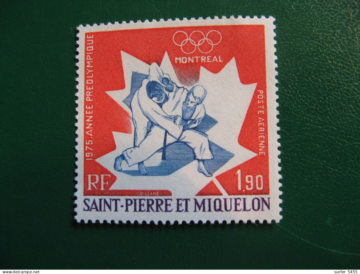 SAINT PIERRE ET MIQUELON YVERT POSTE AERIENNE N° 61 NEUF** LUXE - MNH -  COTE 12,00 EUROS - Nuevos