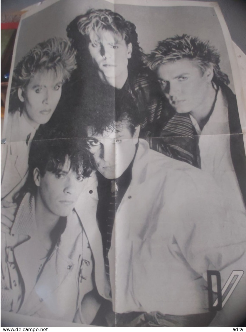 DURAN DURAN TWO SIDES POSTER VINTAGE  58  X 42 Cm RARITY - Posters