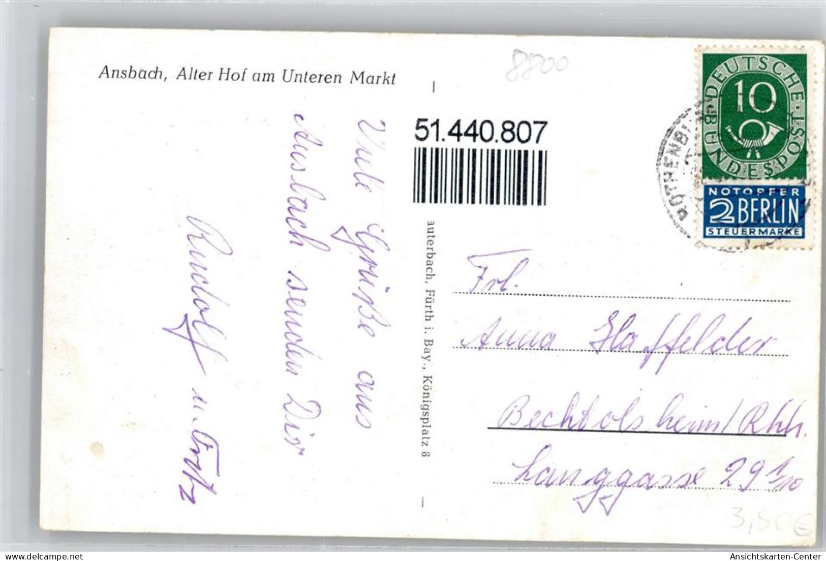 51440807 - Ansbach , Mittelfr - Ansbach