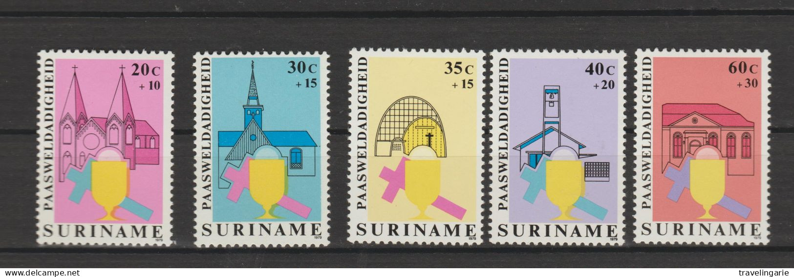 Suriname 1979 Easter Trace Of Hinge * - Surinam