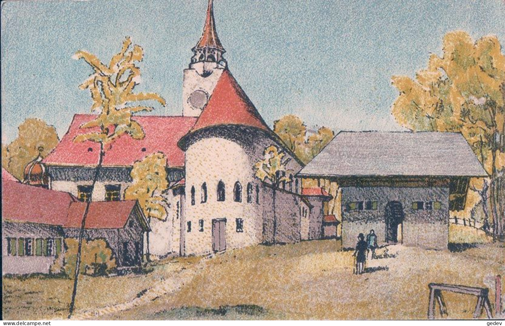 Bern Landesausstellung 1914, Série Dörfli, Litho (483) - Bern