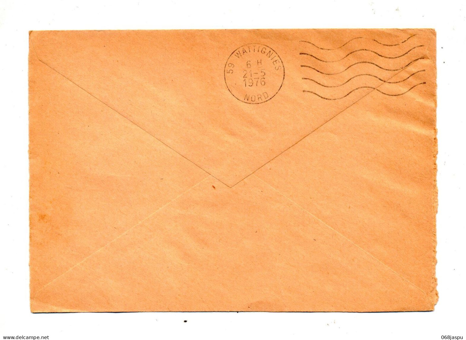 Lettre Franchise Cachet Fargniers Flamme Wattignies - Manual Postmarks