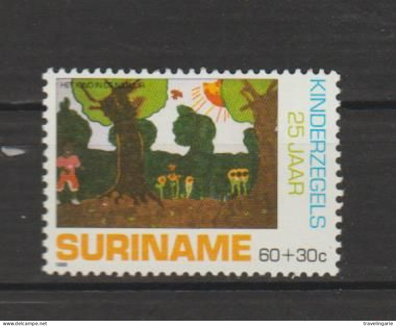 Suriname 1988 In Support Of Children 60+30 Cent MNH/** - Suriname