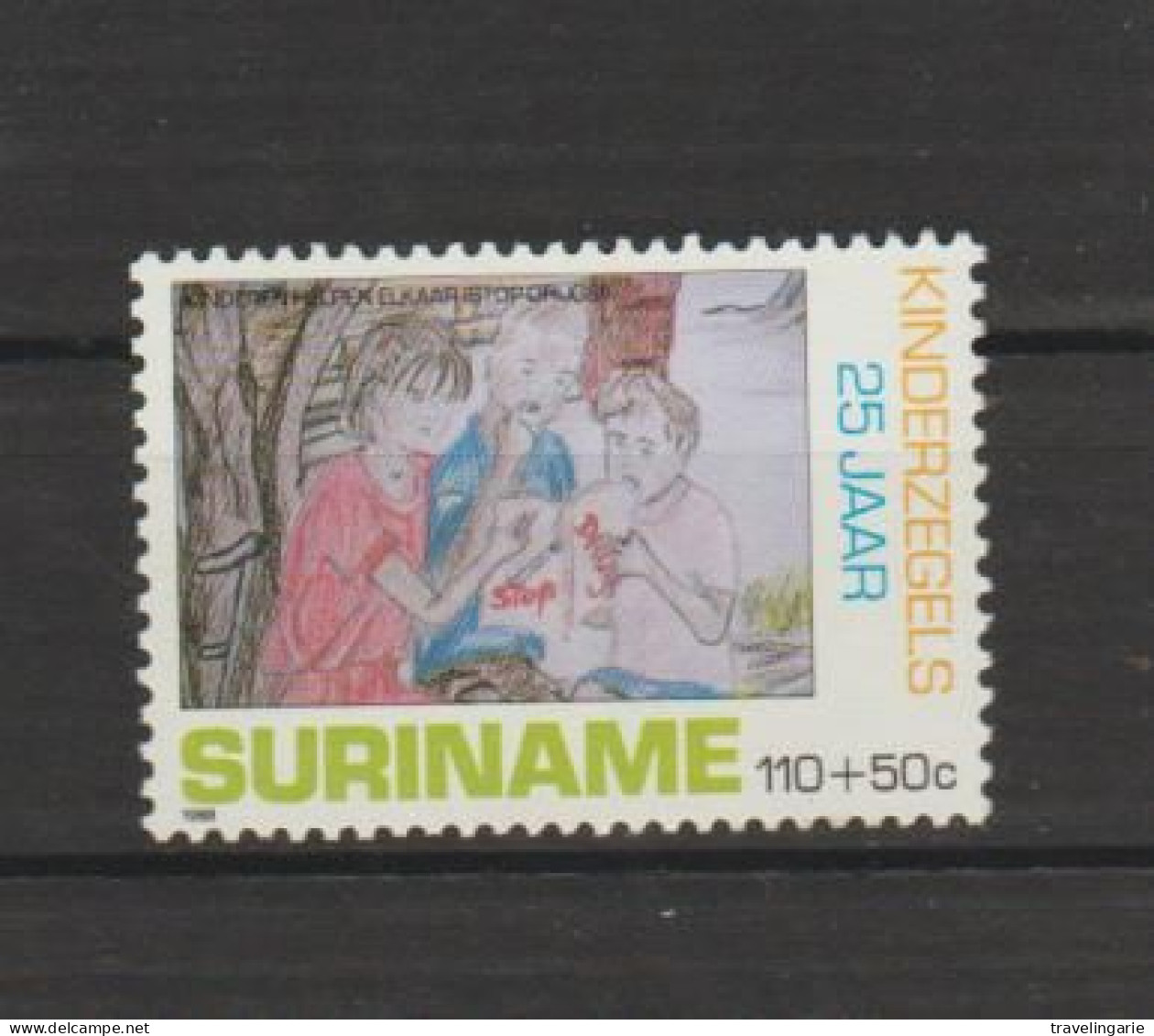 Suriname 1988 In Support Of Children 110+50 Cent MNH/** - Suriname