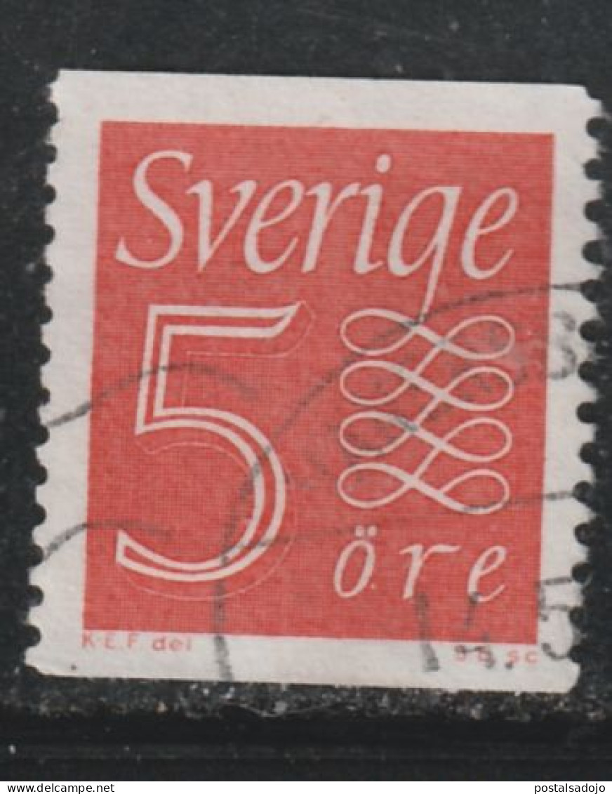 SUÈDE 531   // YVERT 416  // 1957 - Usati