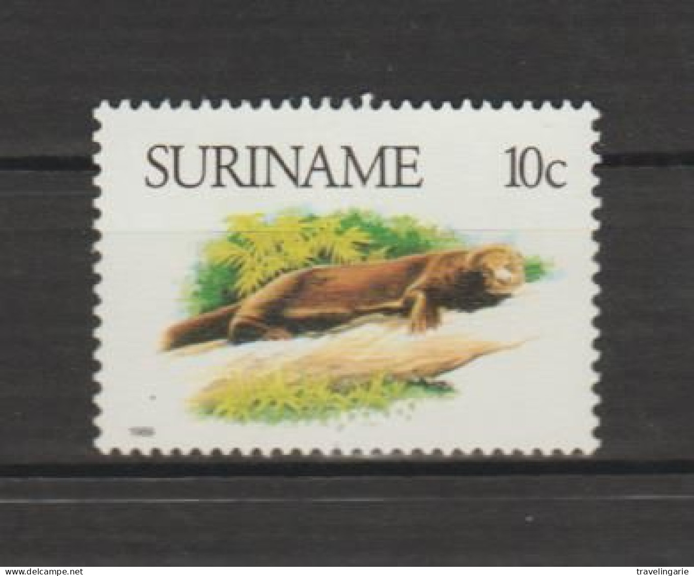 Suriname 1988 Protected Aniamls - Otter 10 Cent MNH/** - Suriname