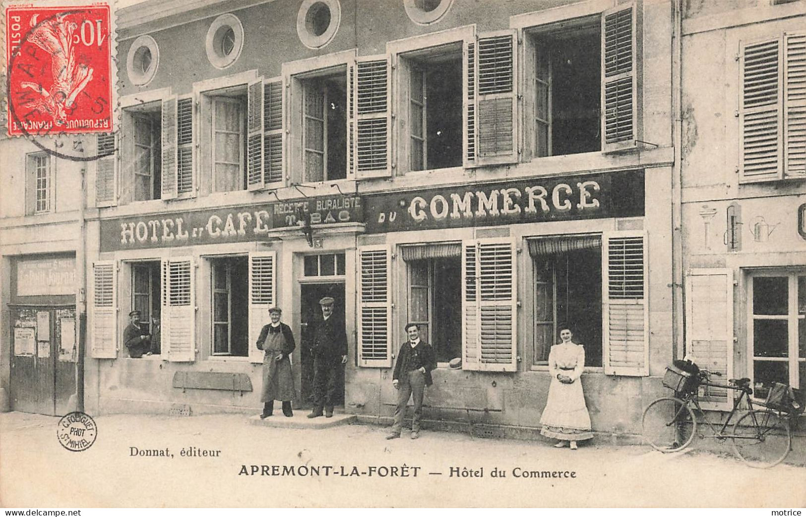 APREMONT LA FORÊT - Hôtel Du Commerce. - Altri & Non Classificati