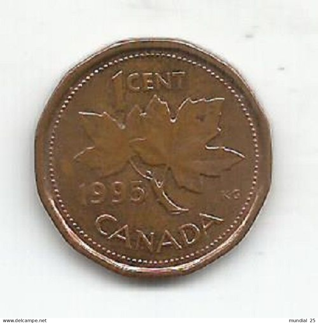 CANADA 1 CENT 1995 - Canada