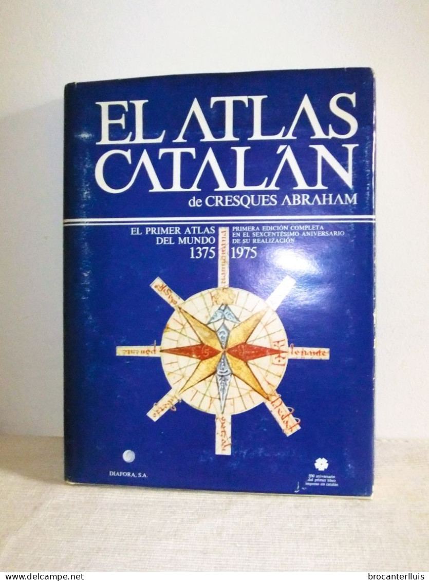 EL ATLAS CATALAN De CRESQUES ABRAHAM, 1375-1975 FACSIMIL - Geography & Travel