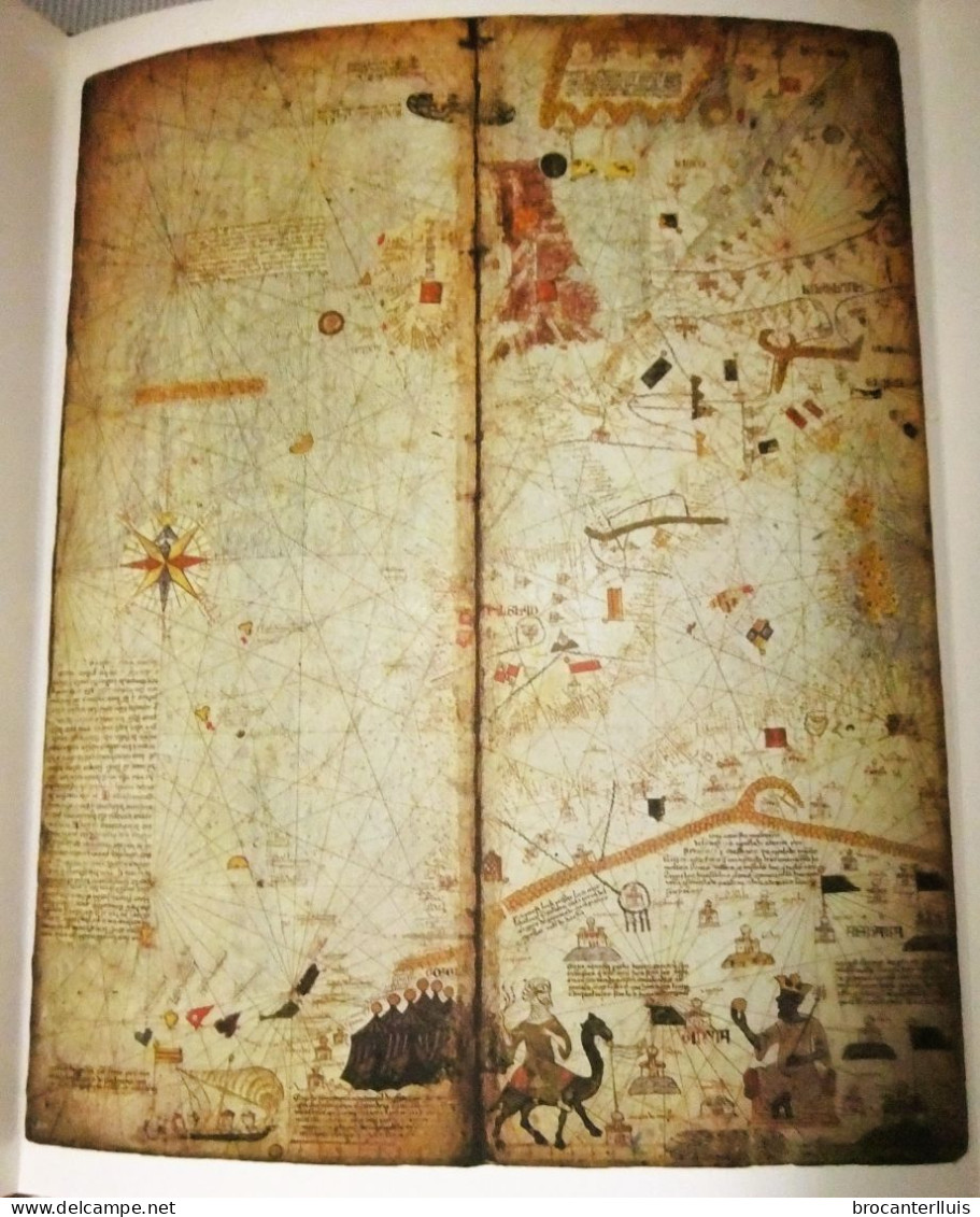 EL ATLAS CATALAN de CRESQUES ABRAHAM, 1375-1975 FACSIMIL