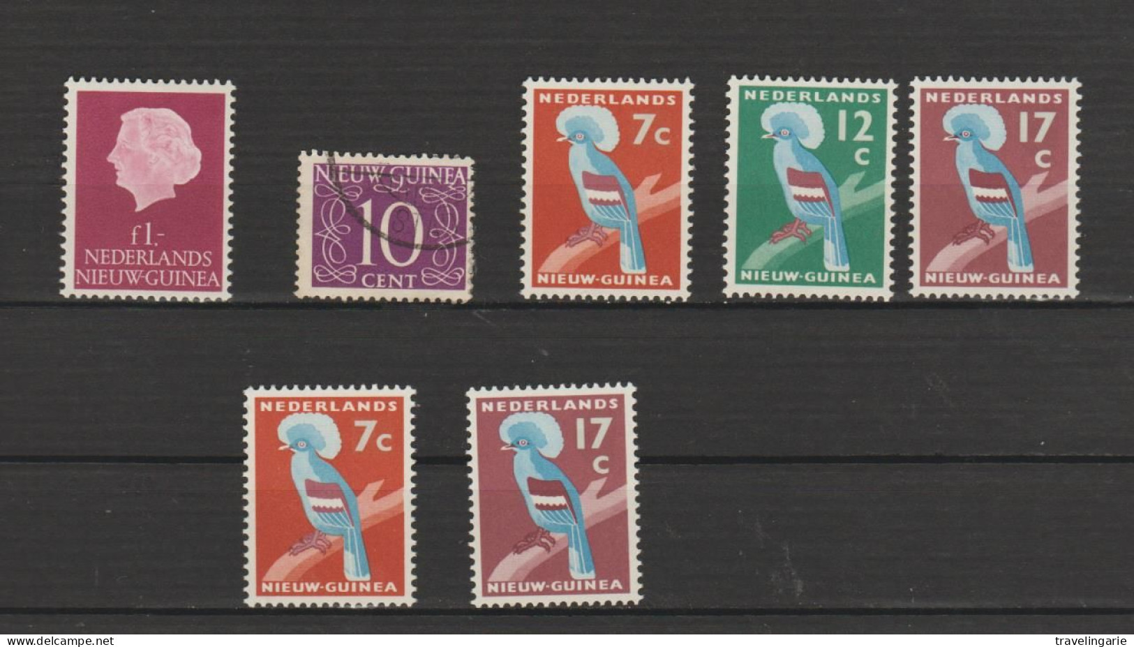 Nieuw-Guinea 1950-1960 Selection Of Stamps MNH/used - Nueva Guinea Holandesa